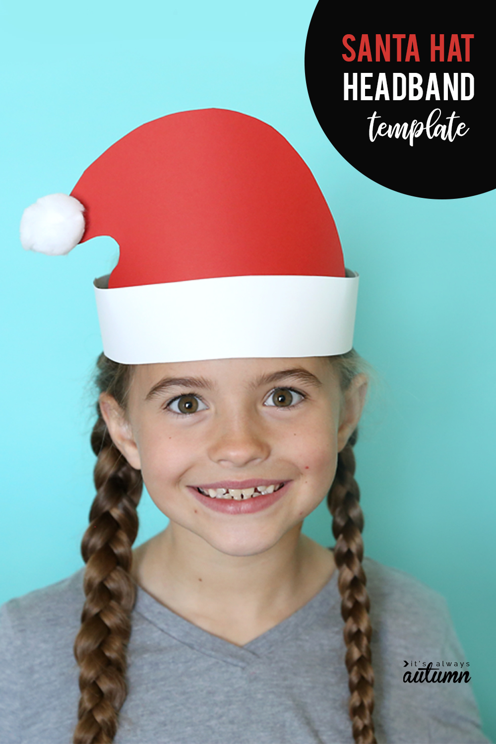 Printable Christmas Headband Craft