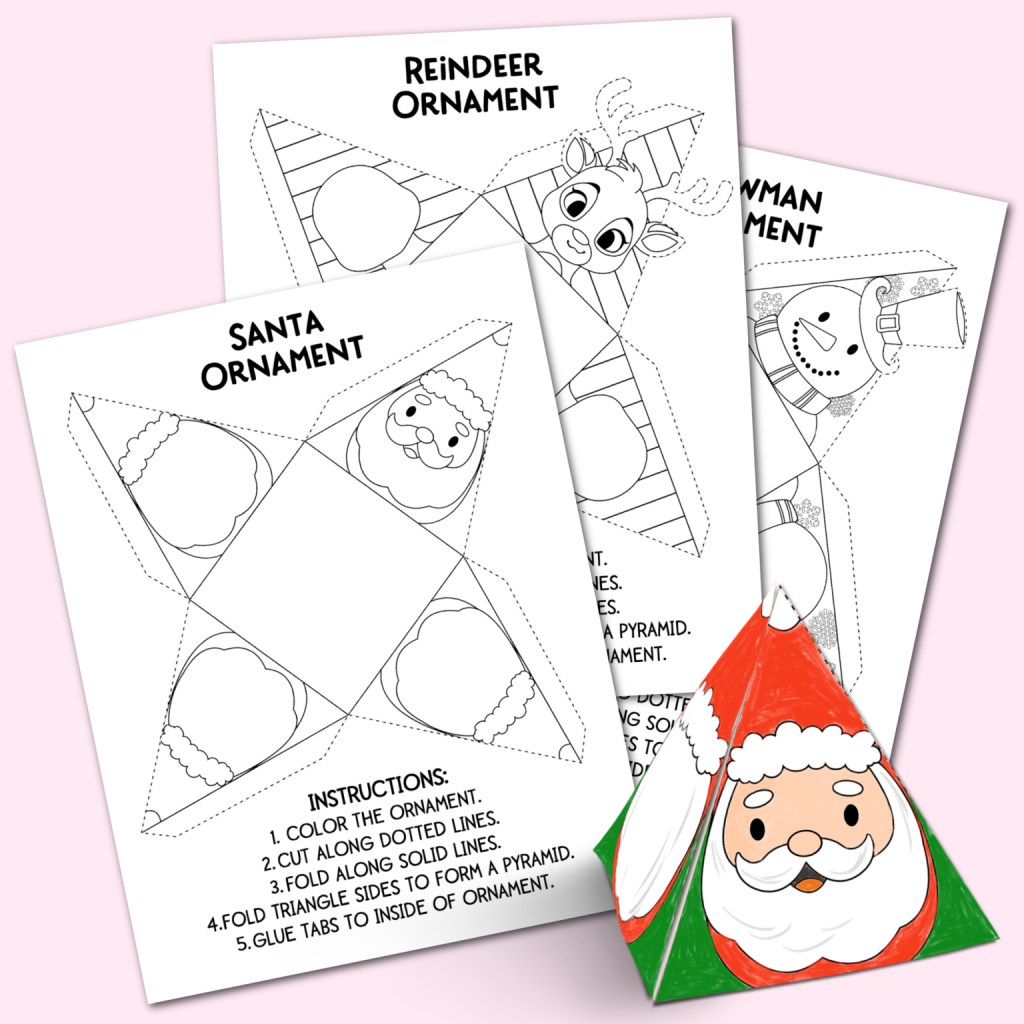 Printable Christmas Ornaments Kara Creates