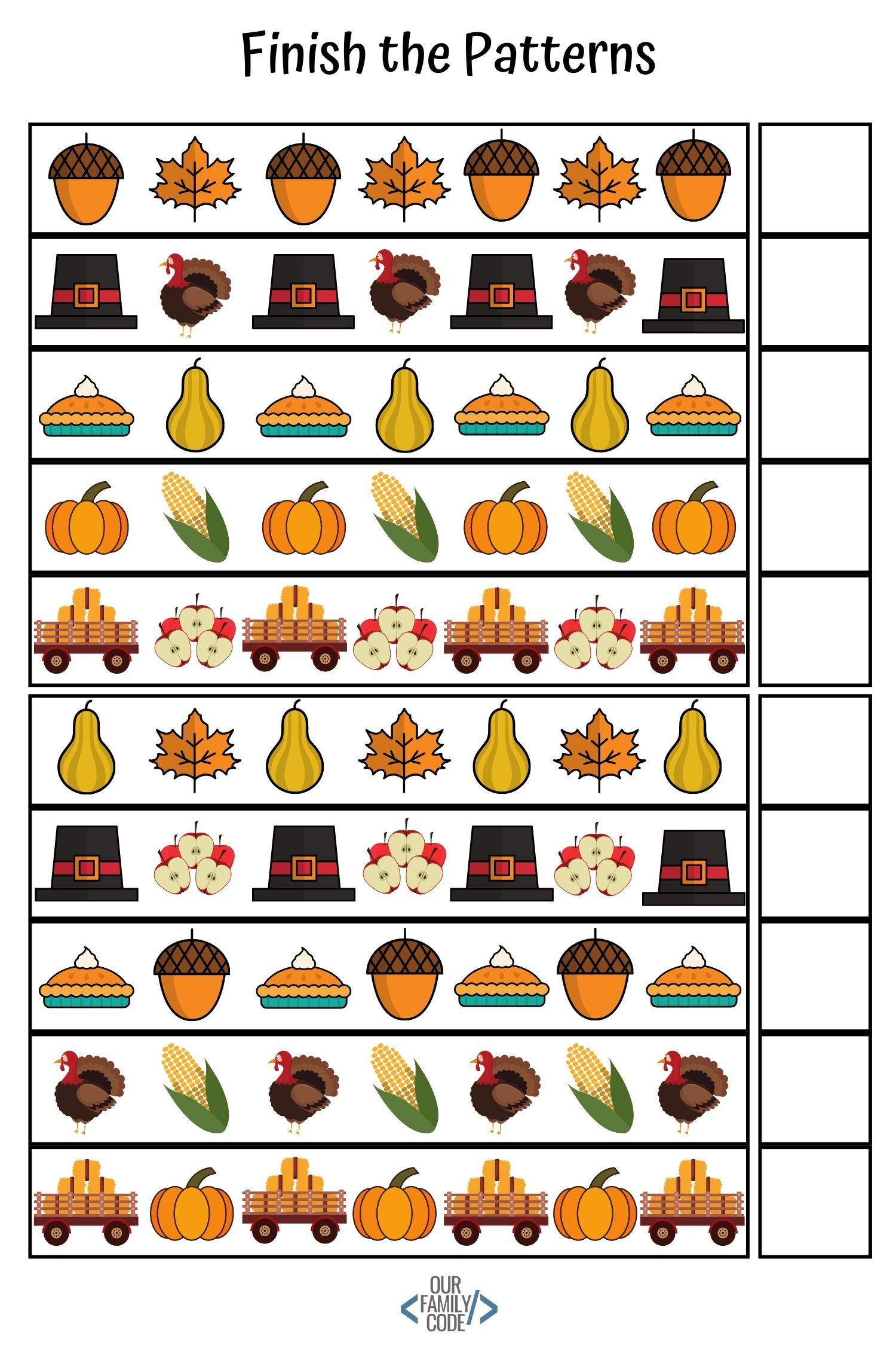 Printable Coding Activities For Kids