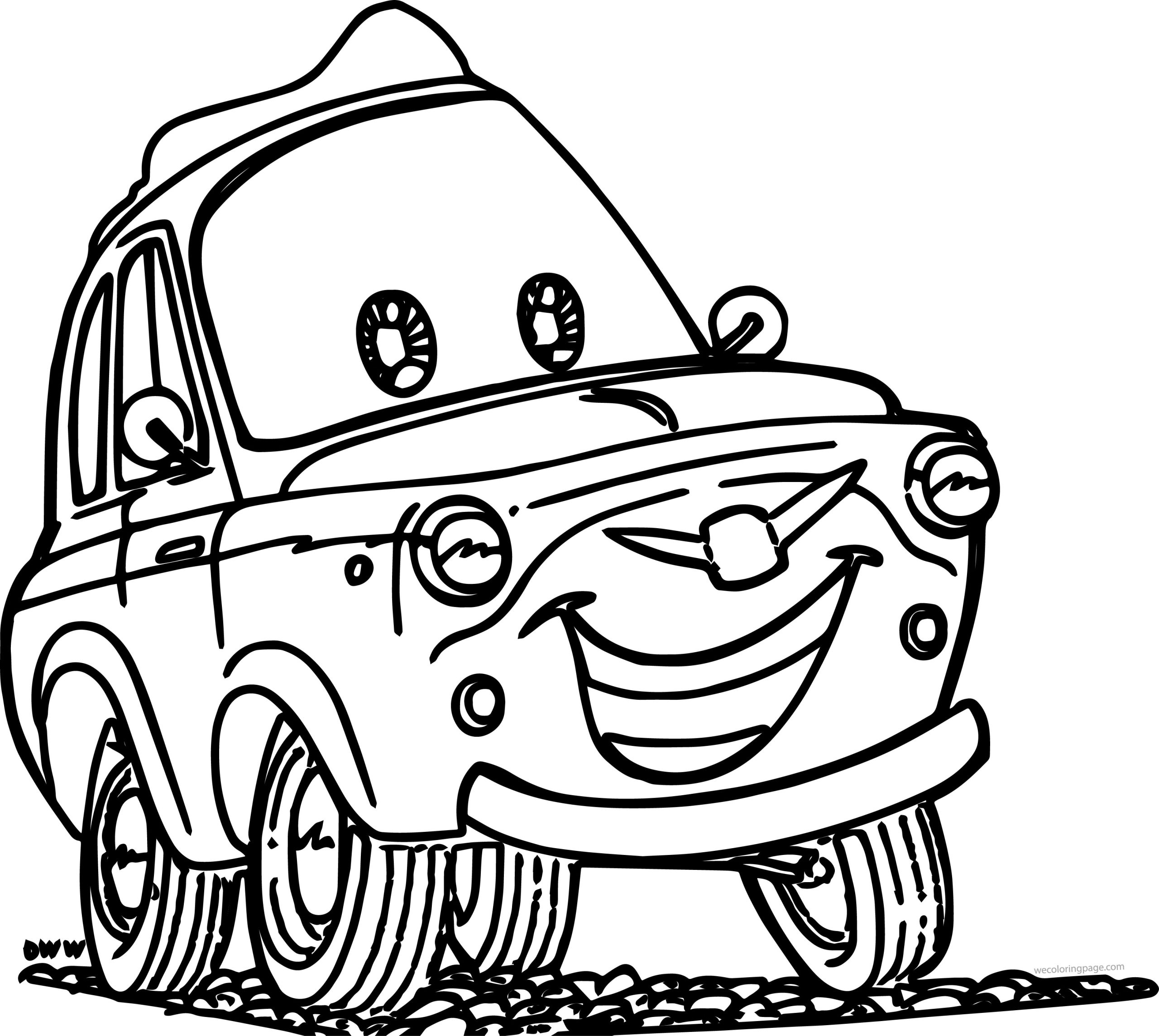printable coloring pages for cars