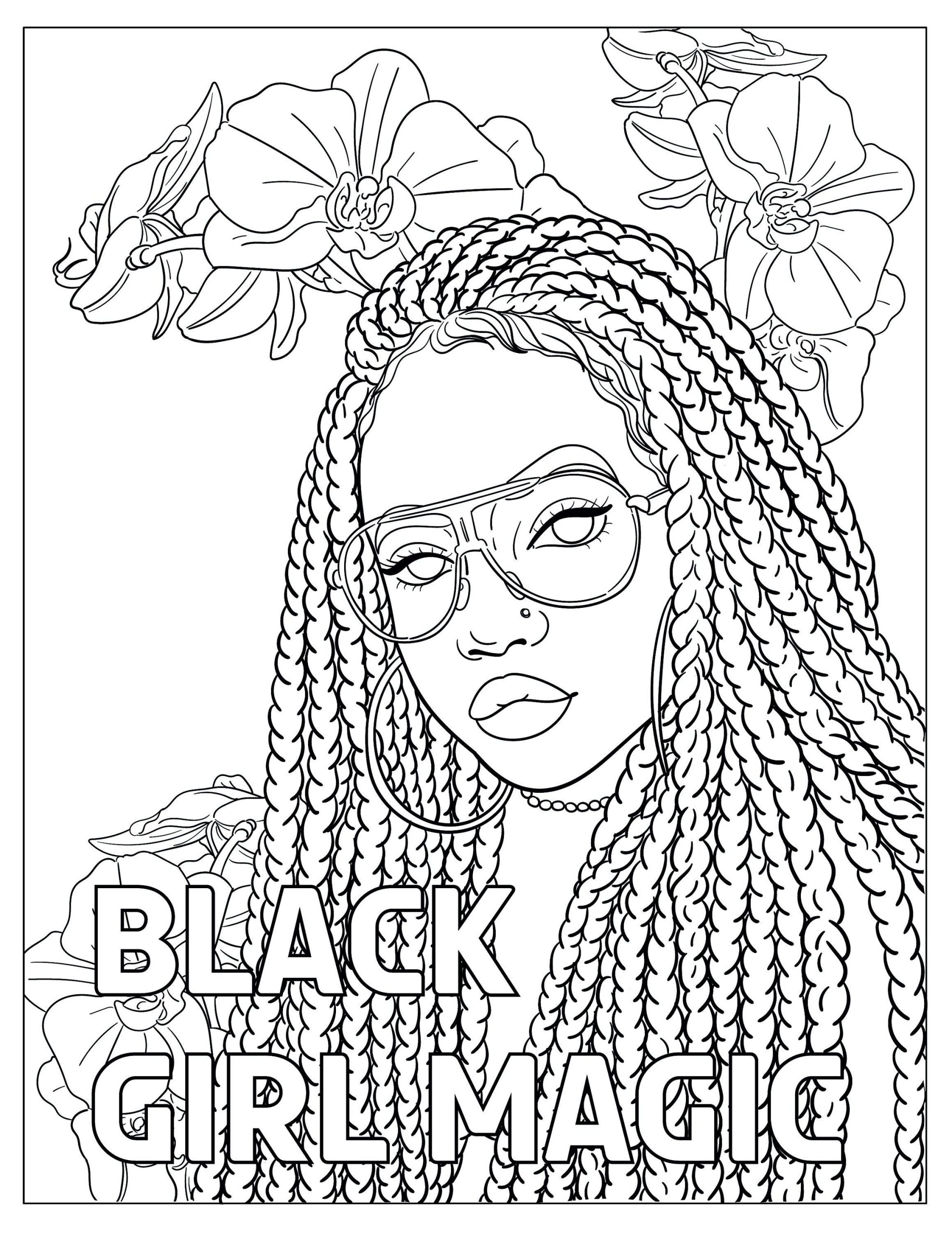 Printable Coloring Pages For Black Girls StephenilPena