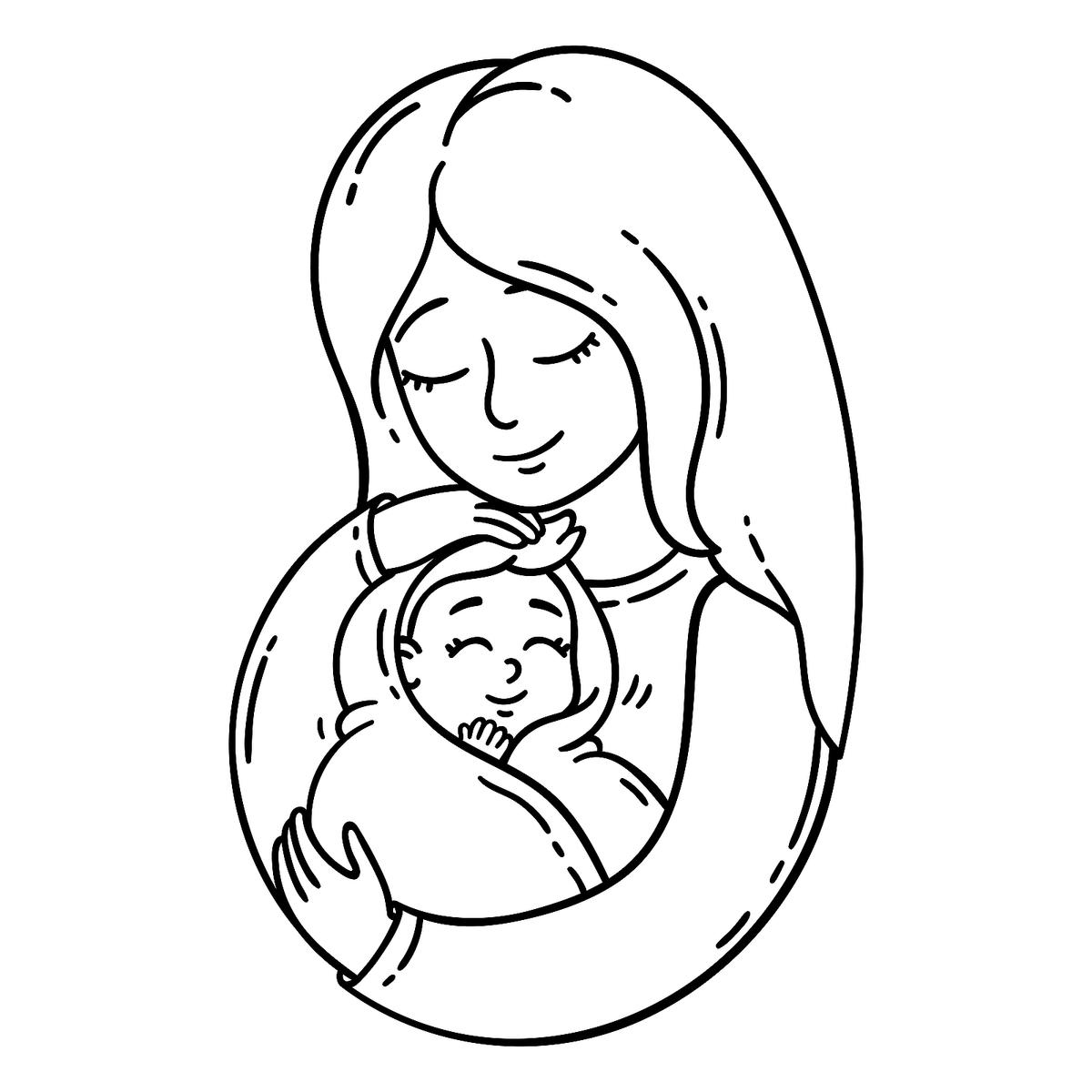 Printable Coloring Pages For Mom