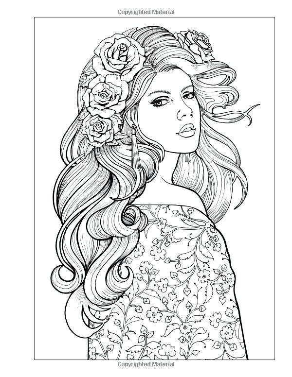 Printable Coloring Pages For Women Coloring Pages Printable