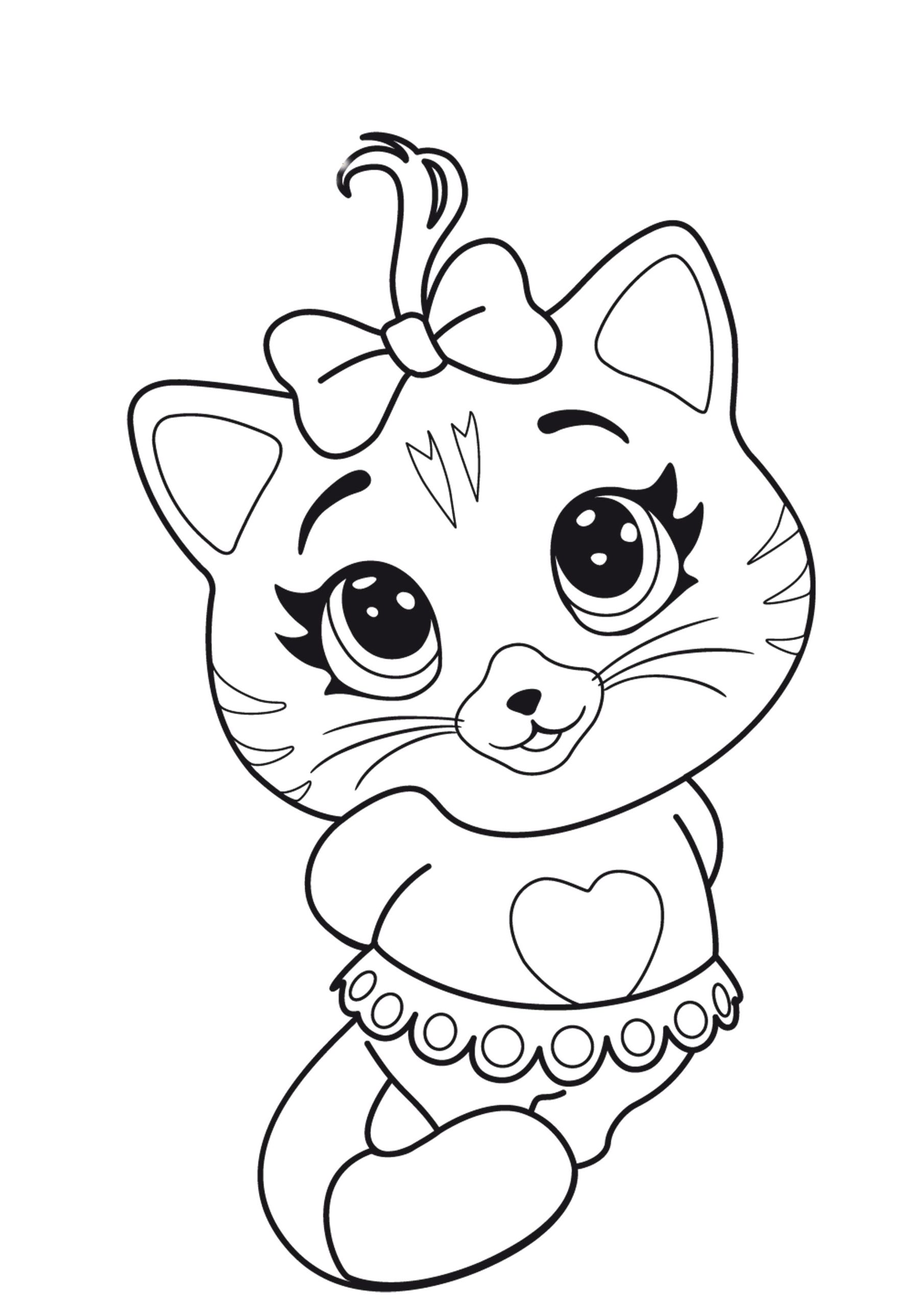 Printable Coloring Pages Of Cats