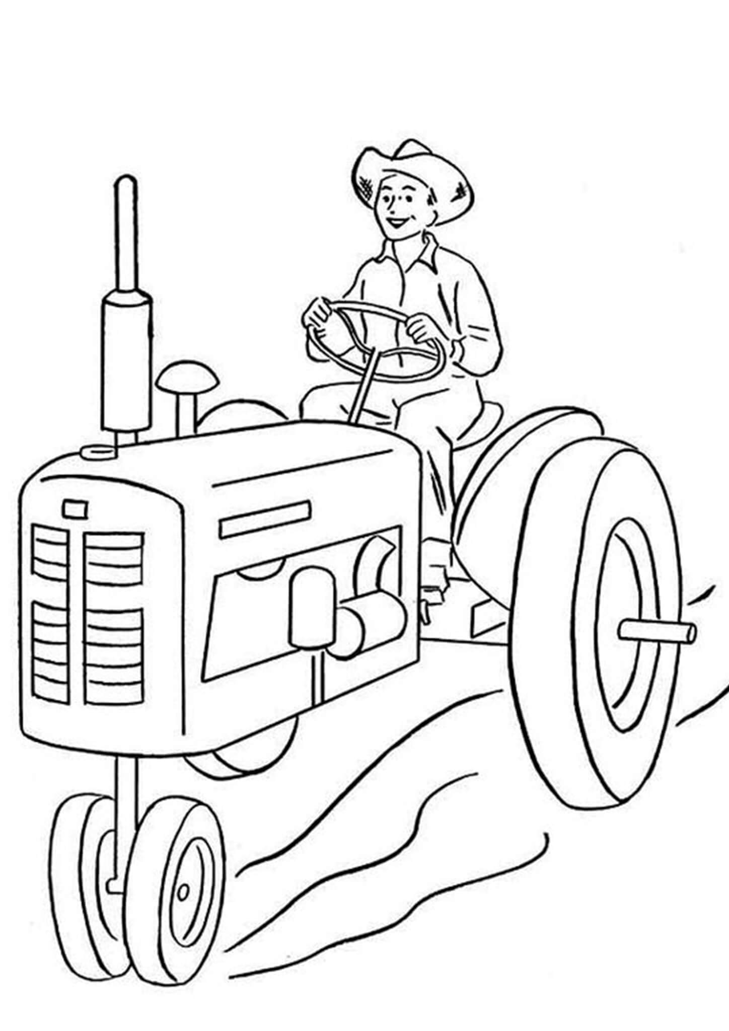 printable coloring pages tractors printable coloring pages tractors
