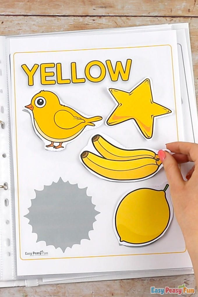 Printable Colors Quiet Book Artofit