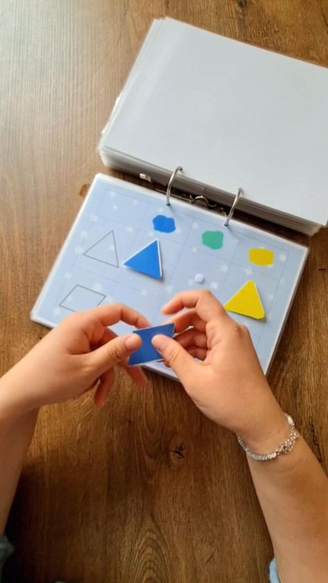 Printable Colors Quiet Book Kindergarten Crafts Preschool Crafts 