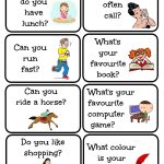 Printable Conversation Cards