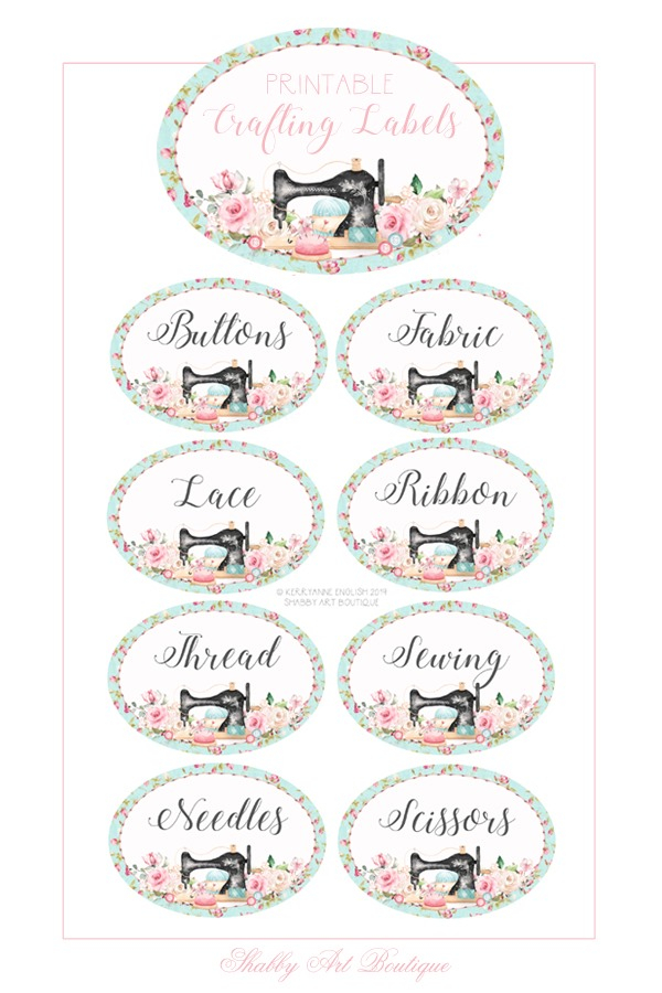 printable craft labels