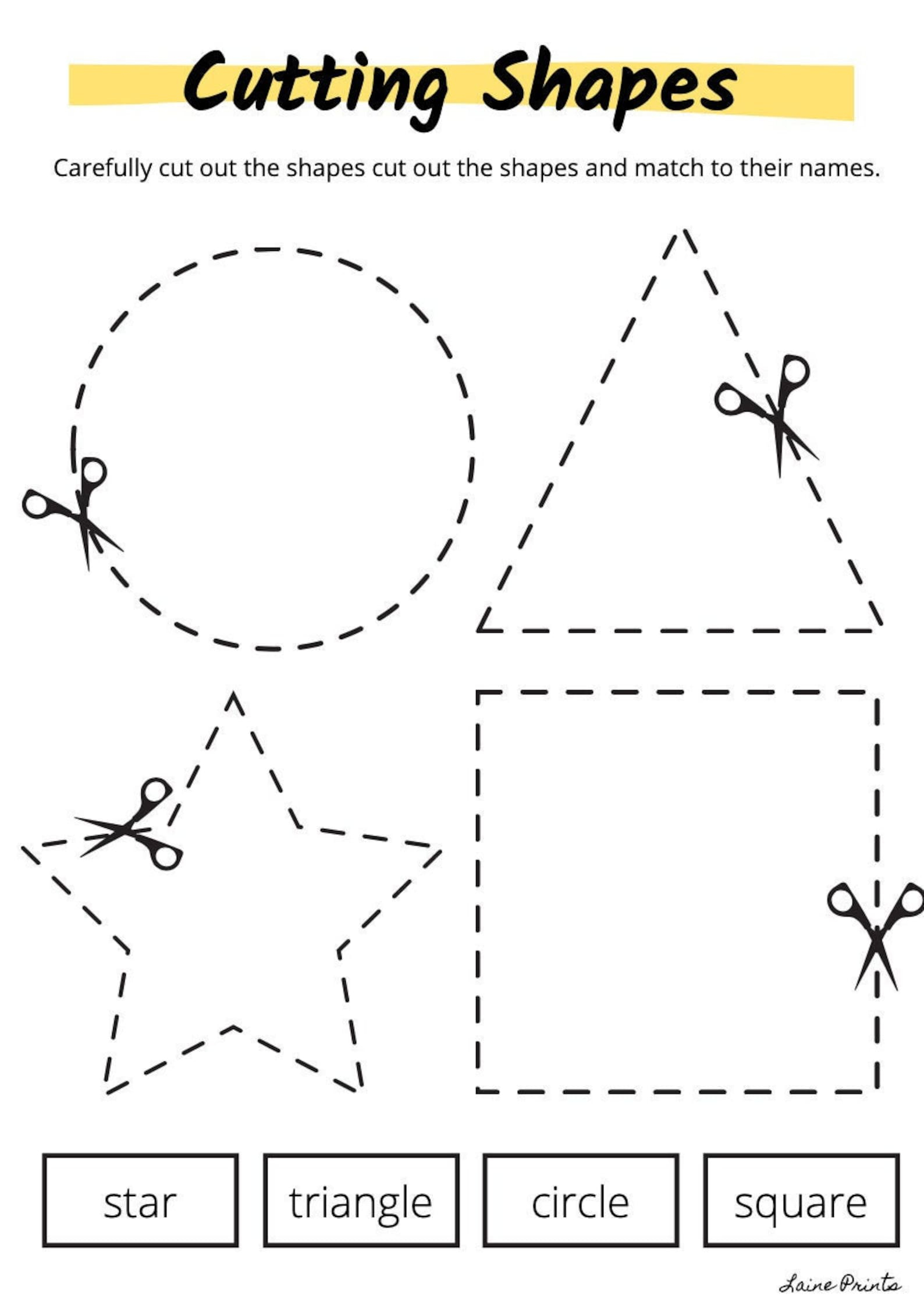printable cutting activities printable cutting activities