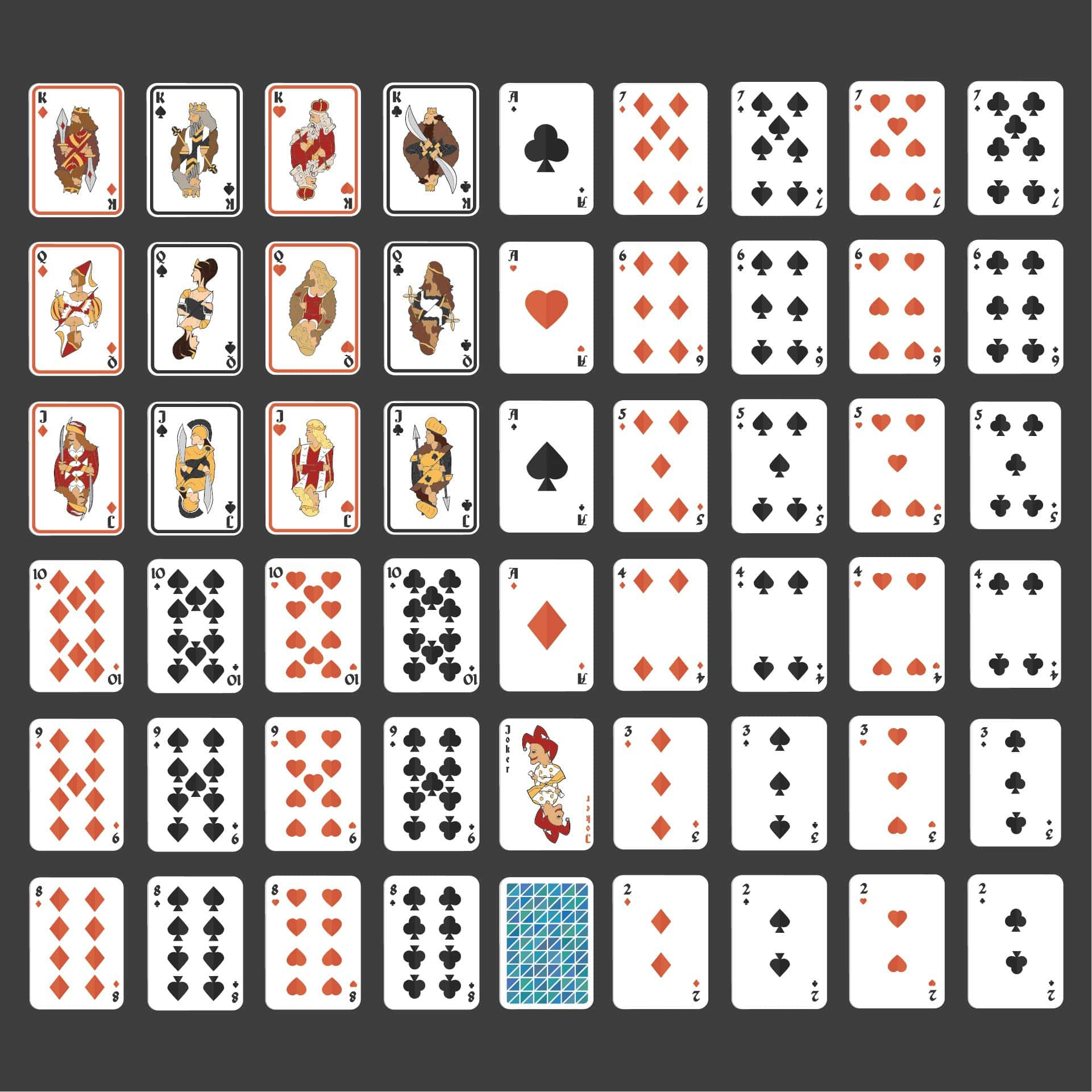 printable cards deck
