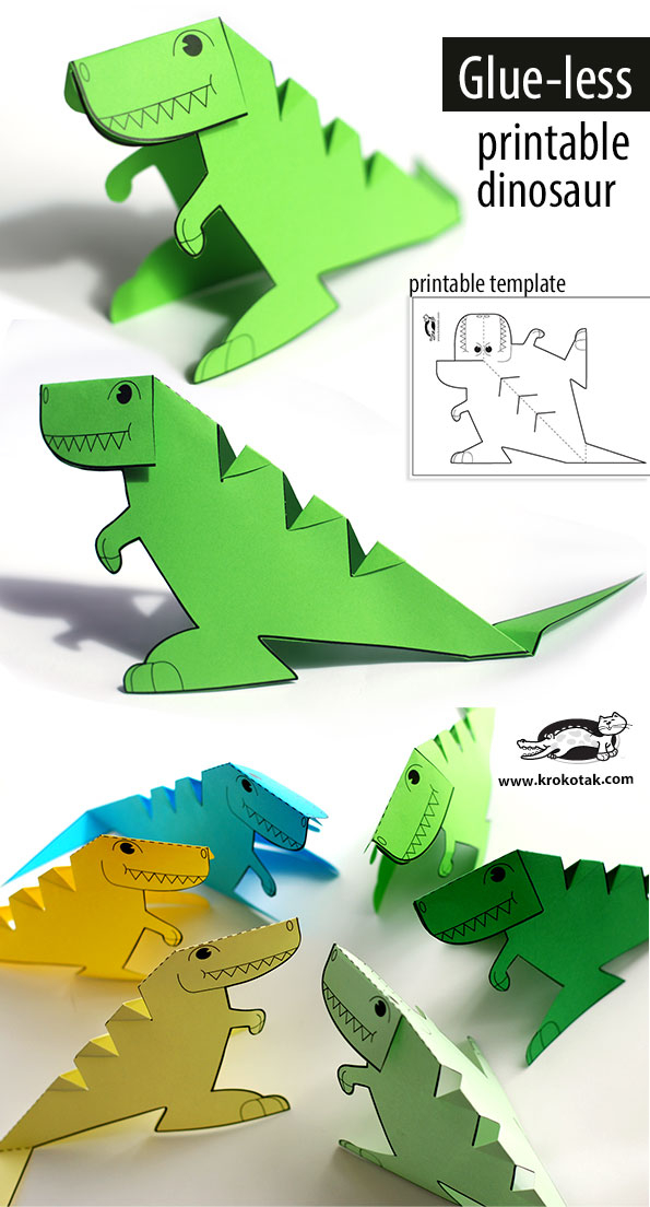 Printable Dinosaur Crafts