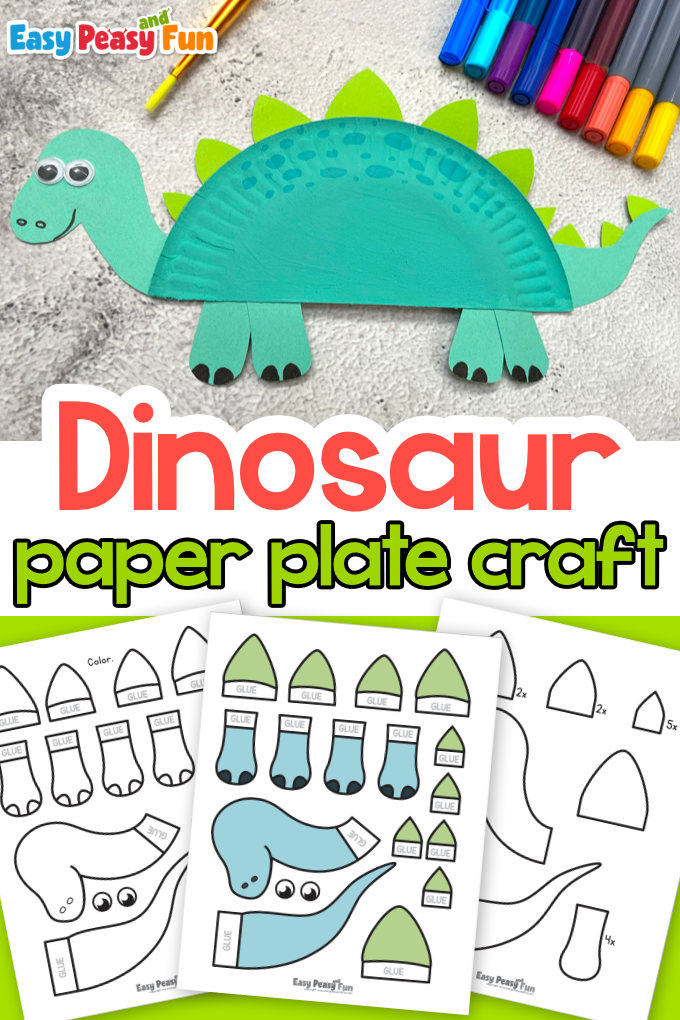 Printable Dinosaur Paper Craft