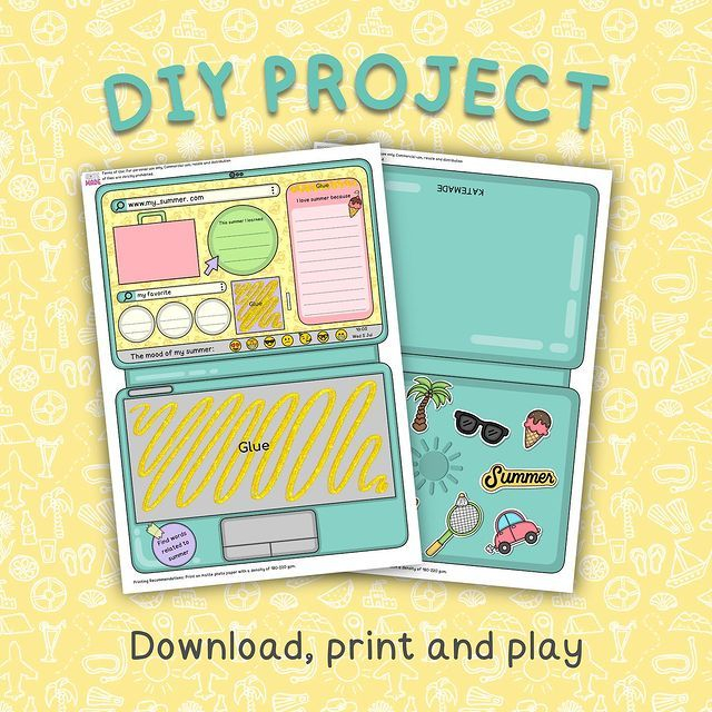 Printable DIY Projects Kids Activities On Instagram quot My Summer Is 