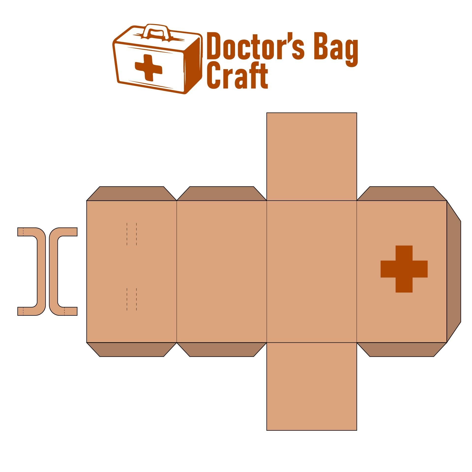 Printable Doctor Bag Template