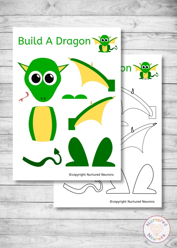 Printable Dragon Craft