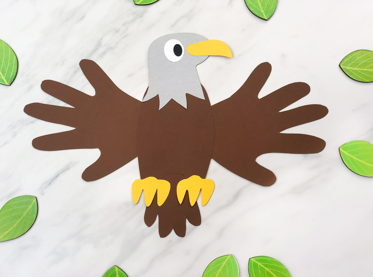 printable eagle craft