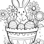 Printable Easter Coloring Sheets Printable Calendars AT A GLANCE