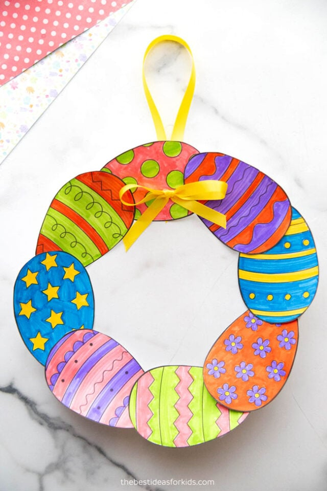 kids easter craft printable