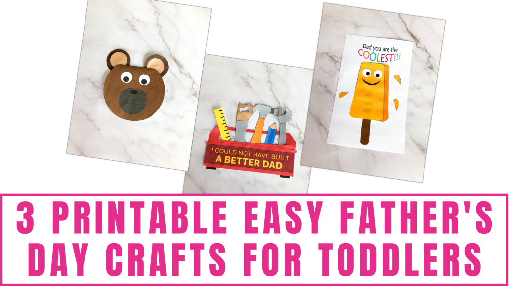 Printable Easy Father 39 s Day Crafts For Toddlers