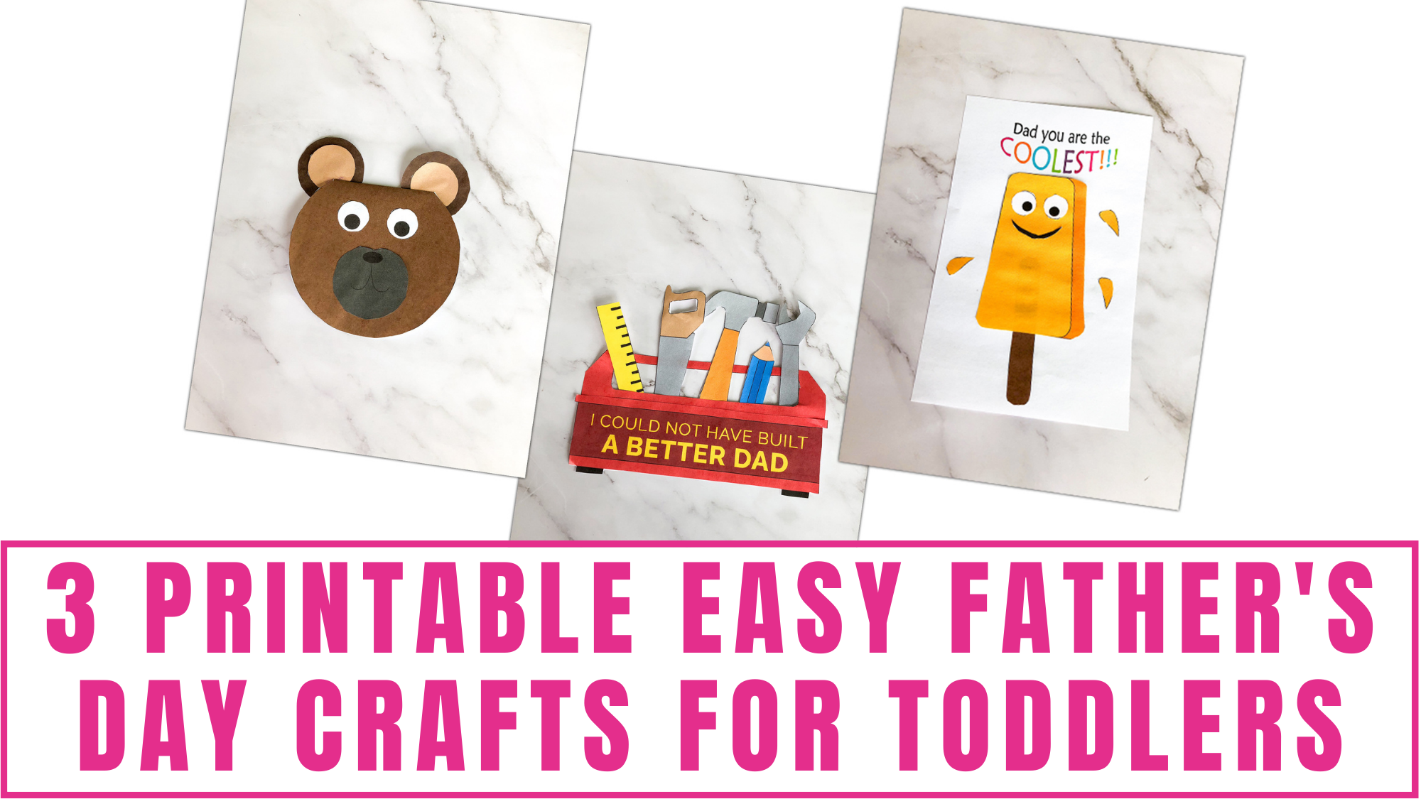 Printable Easy Father 39 s Day Crafts For Toddlers