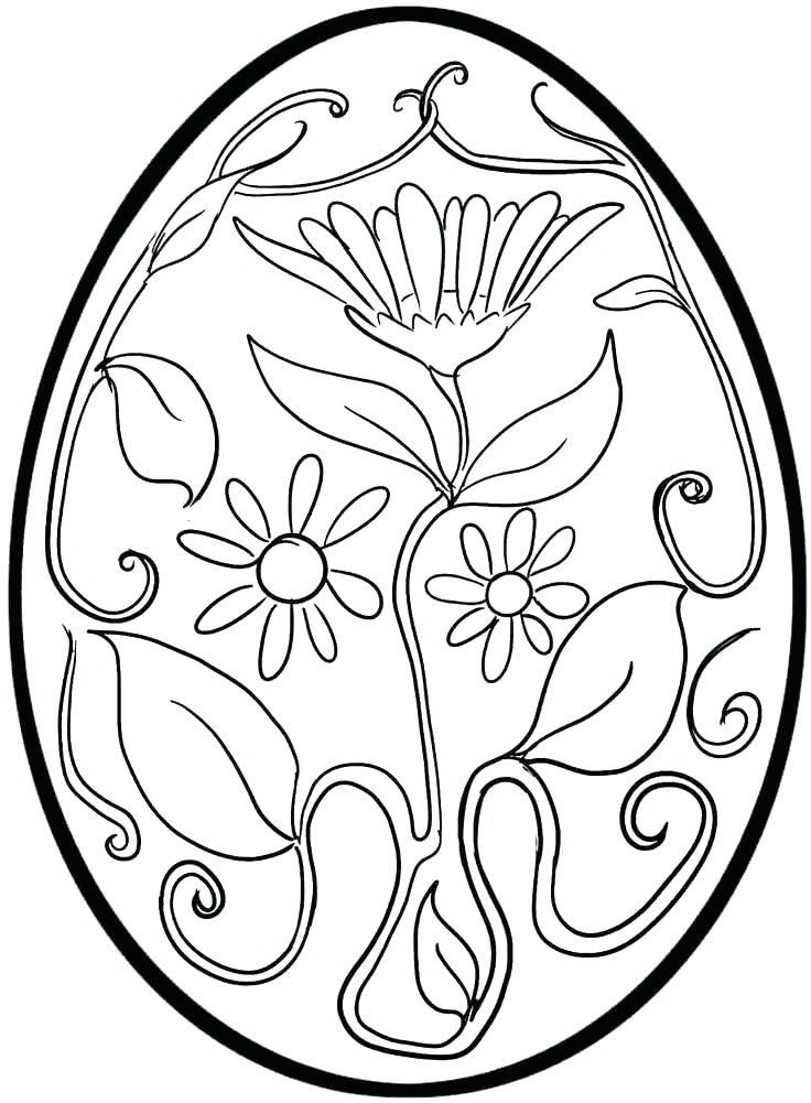 Printable Egg Coloring Pages At GetDrawings Free Download