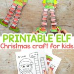 Printable Elf Christmas Craft Easy Peasy And Fun
