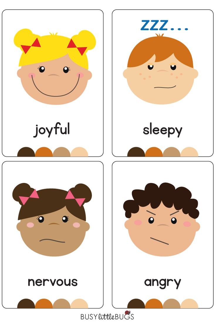 Printable Emotion Flash Cards Printable Sight Words List