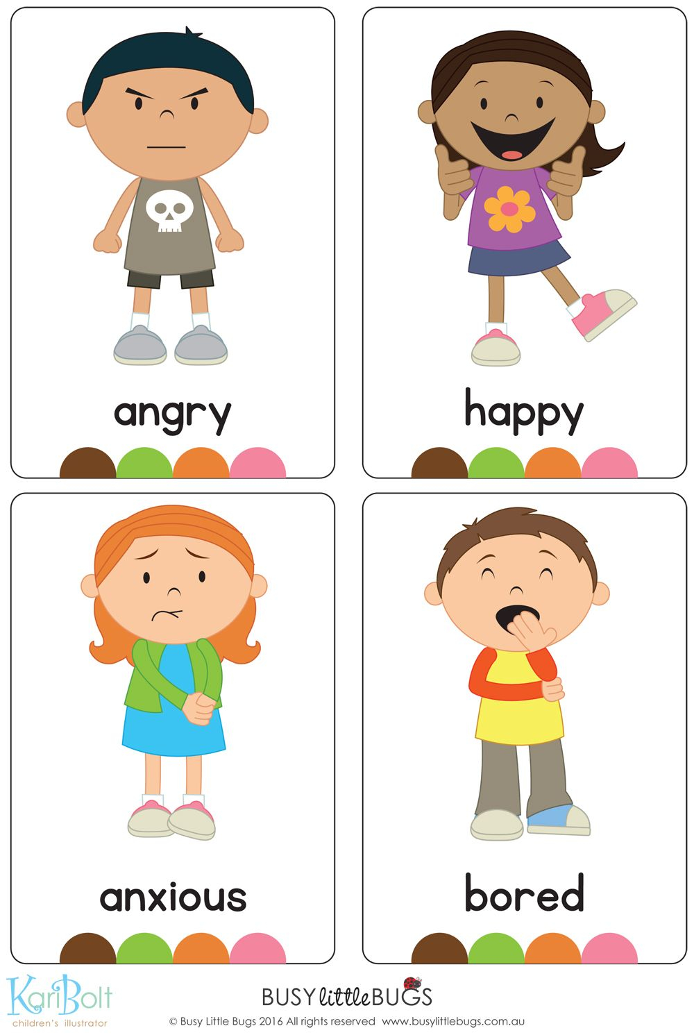 Printable Emotions Cards