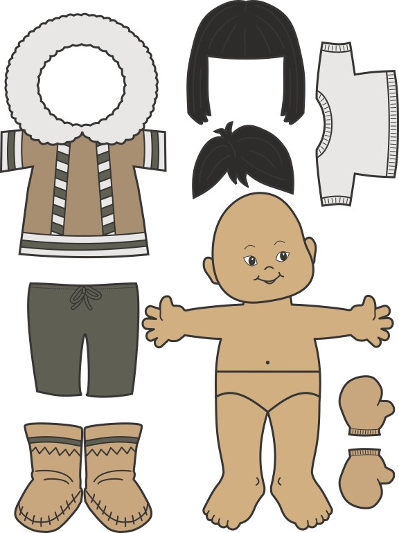 printable eskimo craft