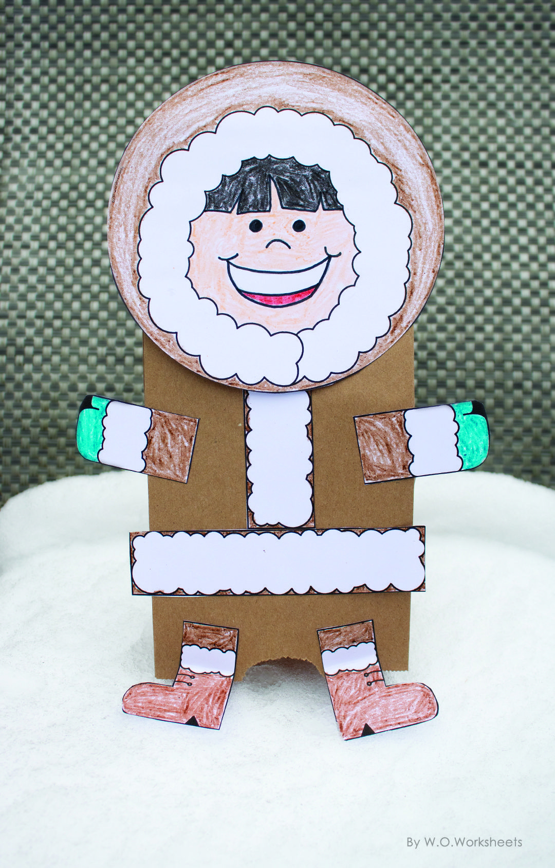 Printable Eskimo Template