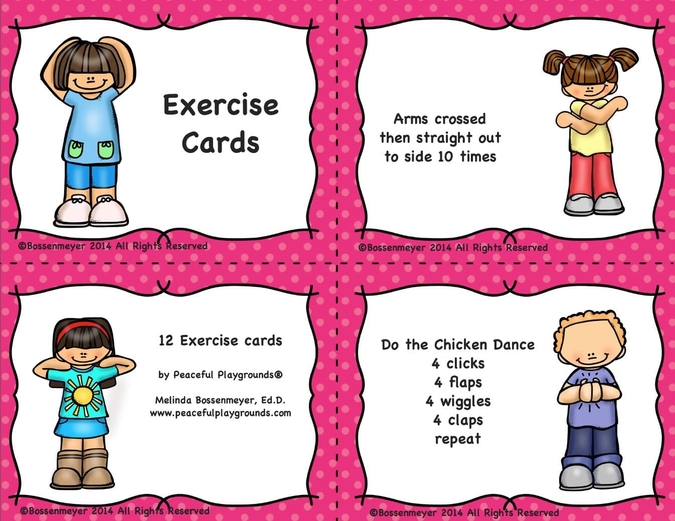 Printable Exercise Cards