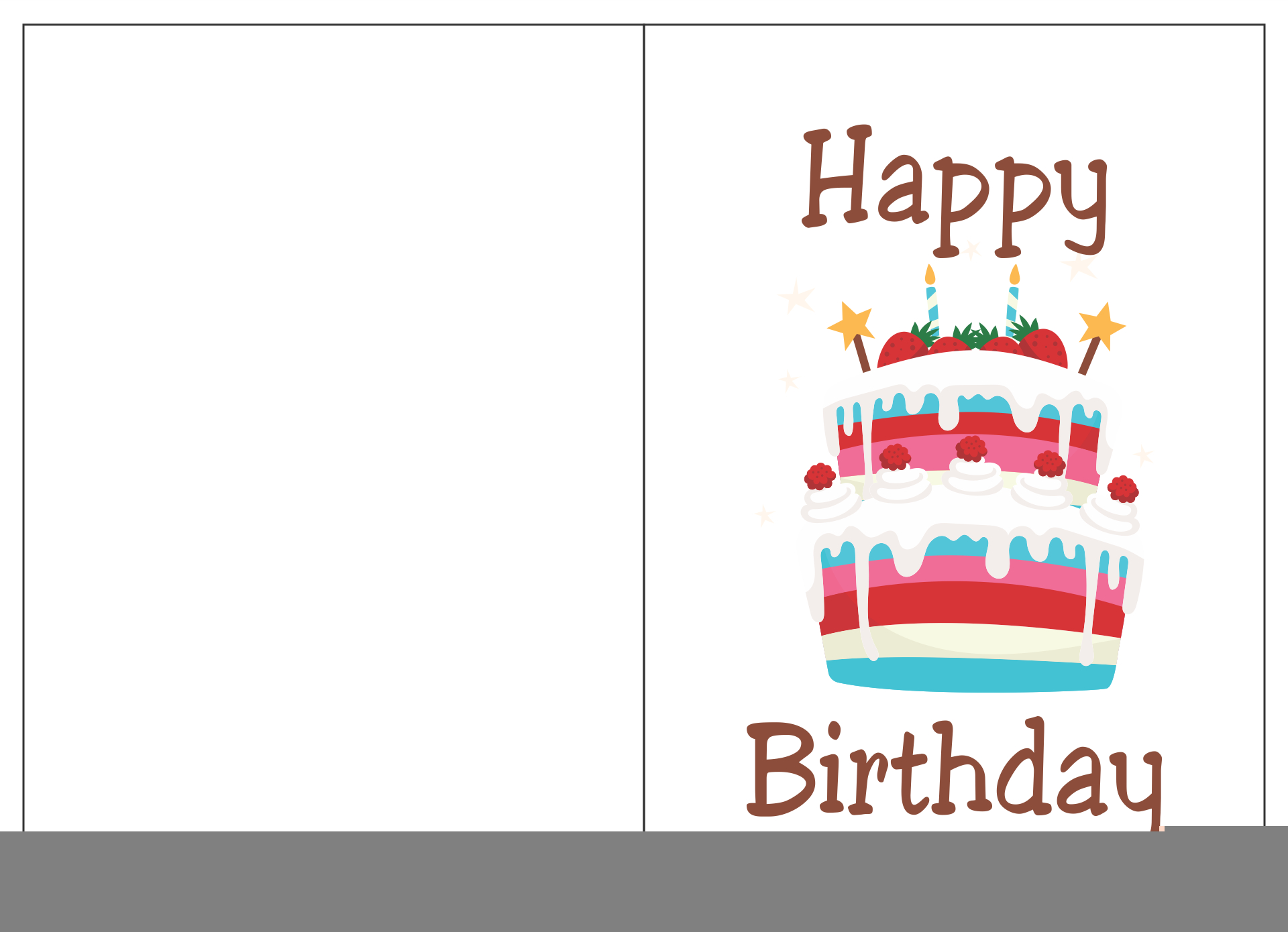 printable cards birthday pdf