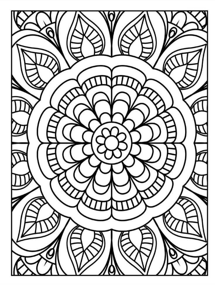 free printable coloring pages for adults stress relief