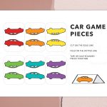 Printable Game Pieces Board Game Pieces Template Board Game Pieces