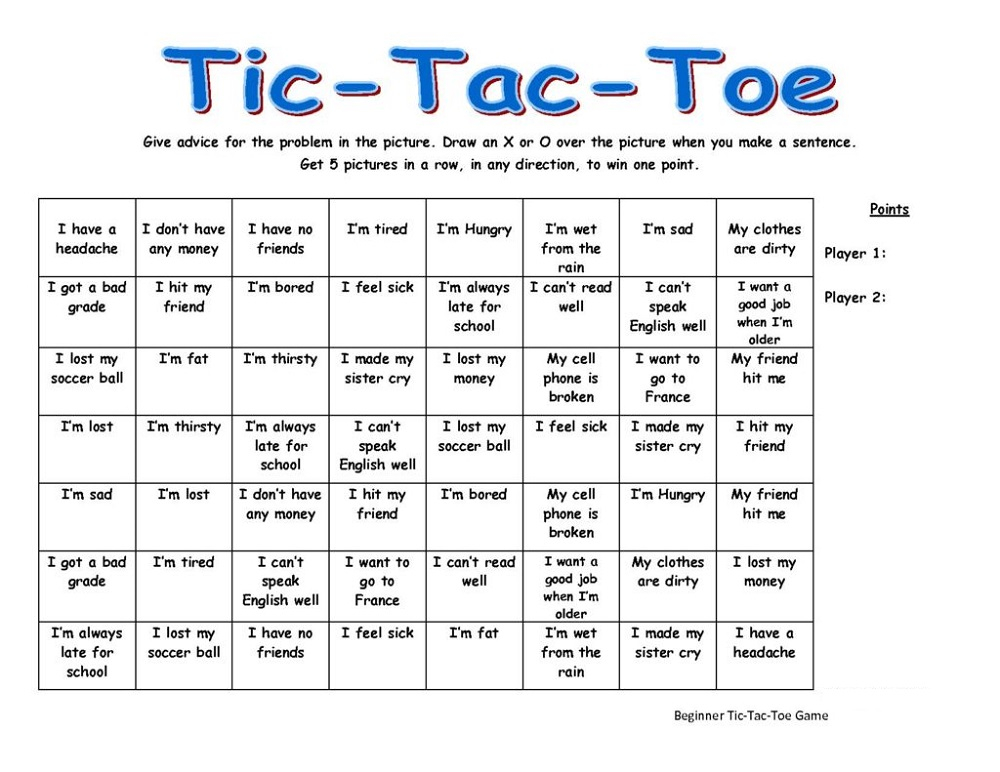 Printable Games Collection Learning Printable
