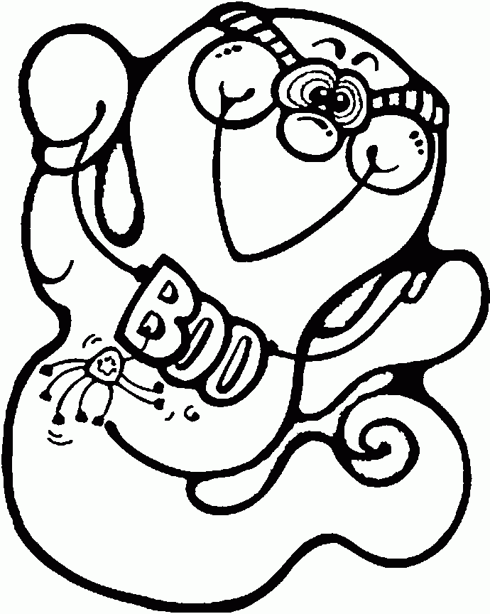 Printable Ghost Pictures Coloring Home