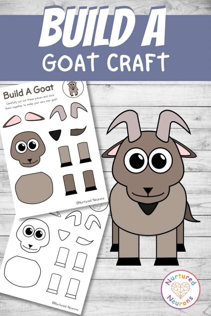 Printable Goat Craft