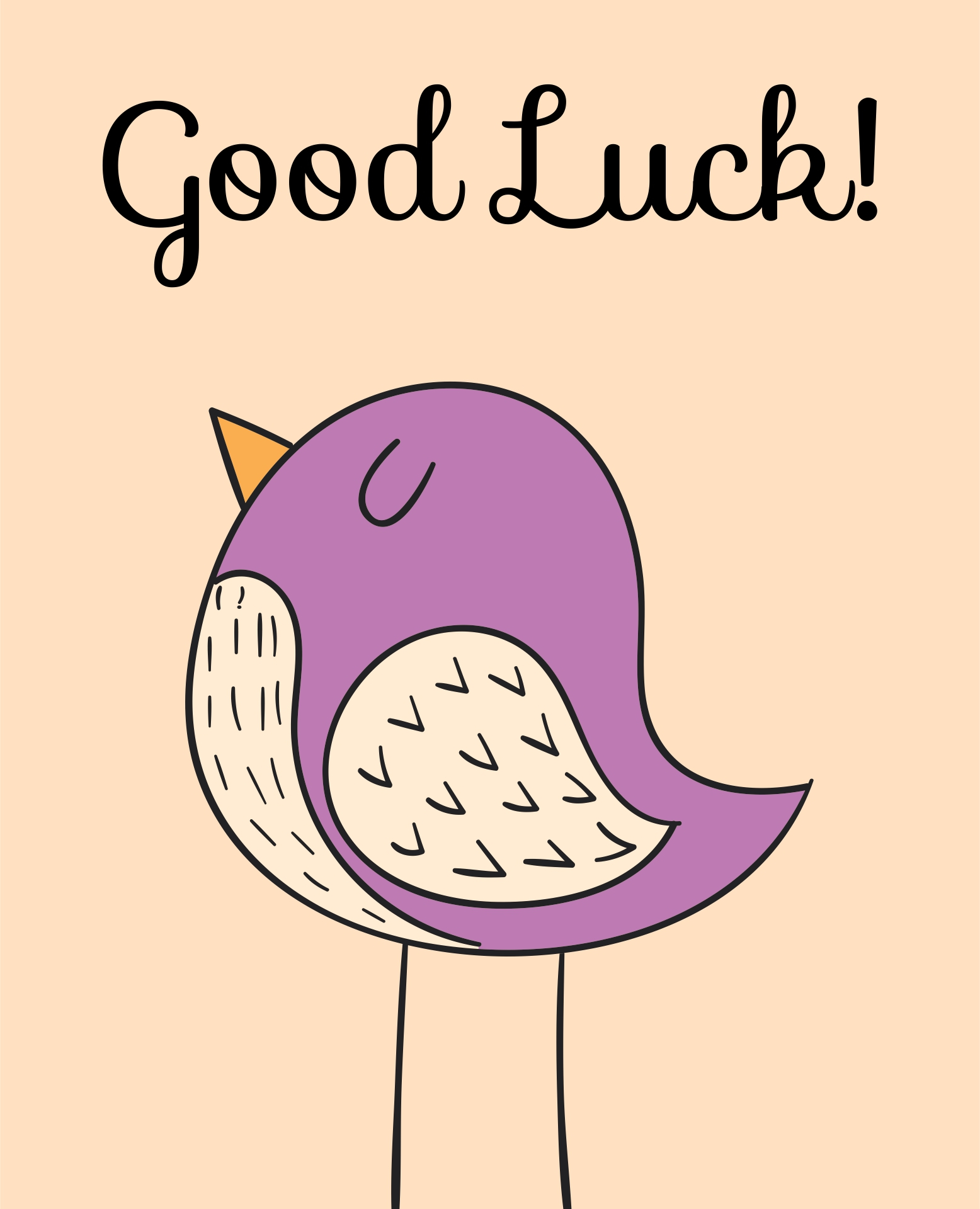 Printable Good Luck Cards