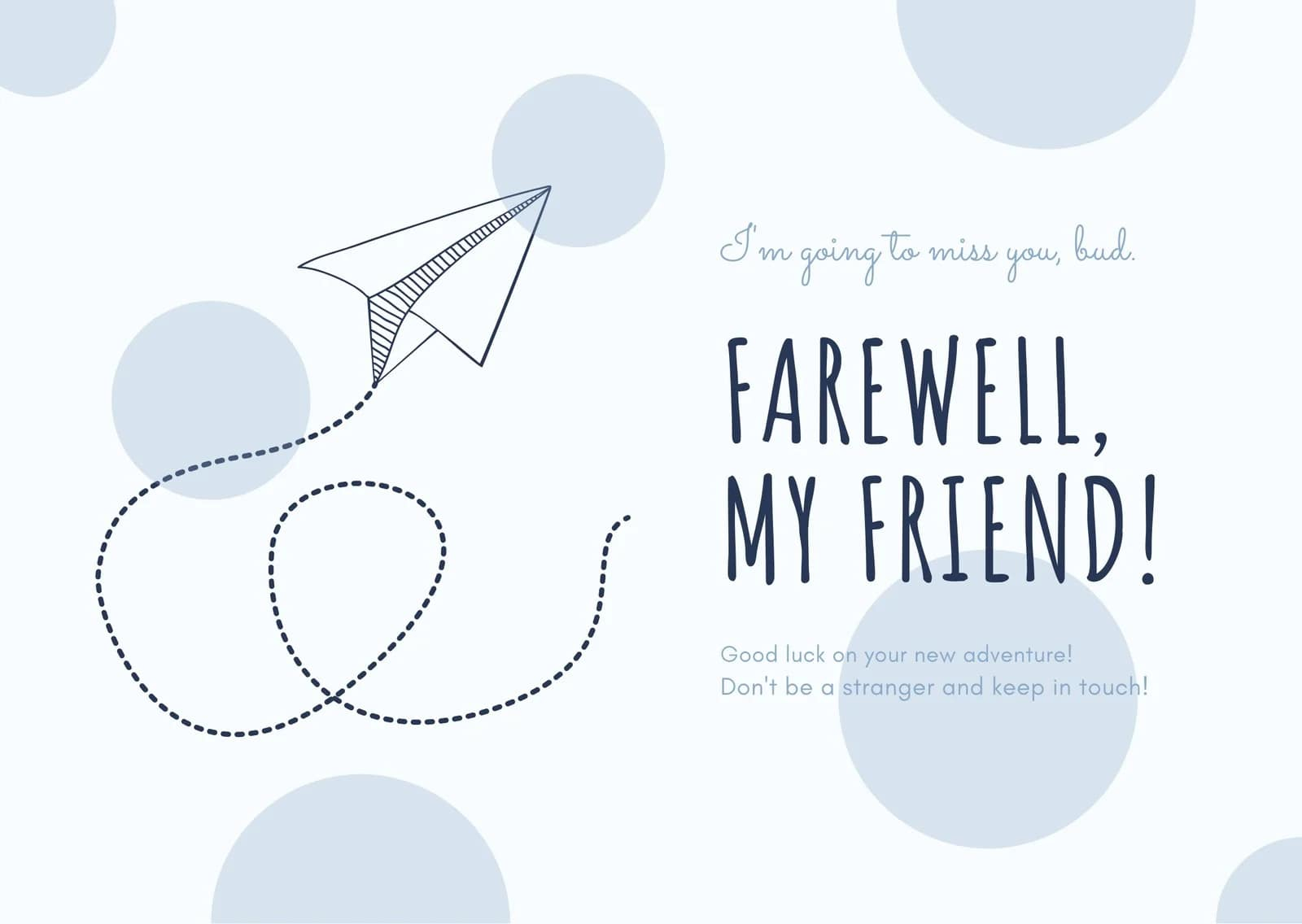 Printable Goodbye Cards For Co Workers Printable JD