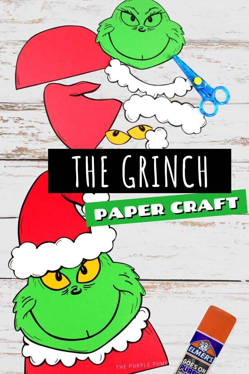Printable Grinch Craft Template