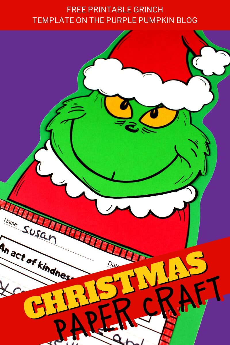 Printable Grinch Crafts