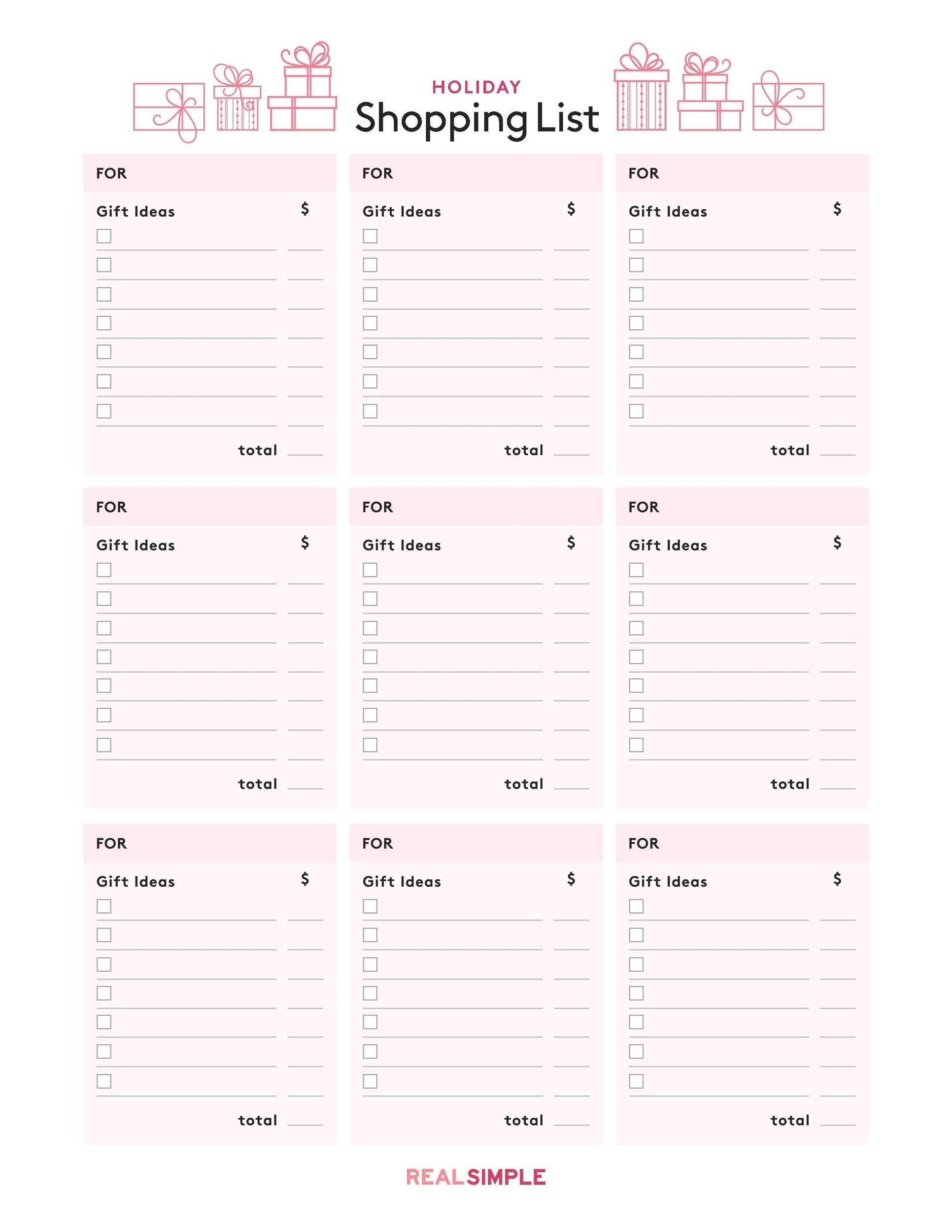 Printable Grocery List Template Free Printable Templates