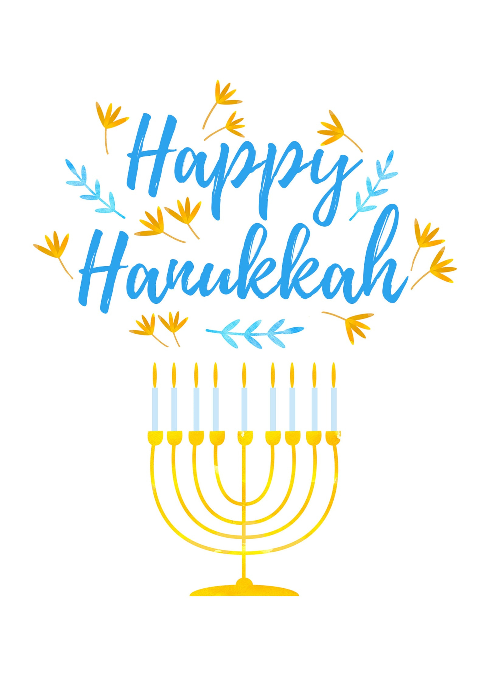 Printable Hanukkah Cards