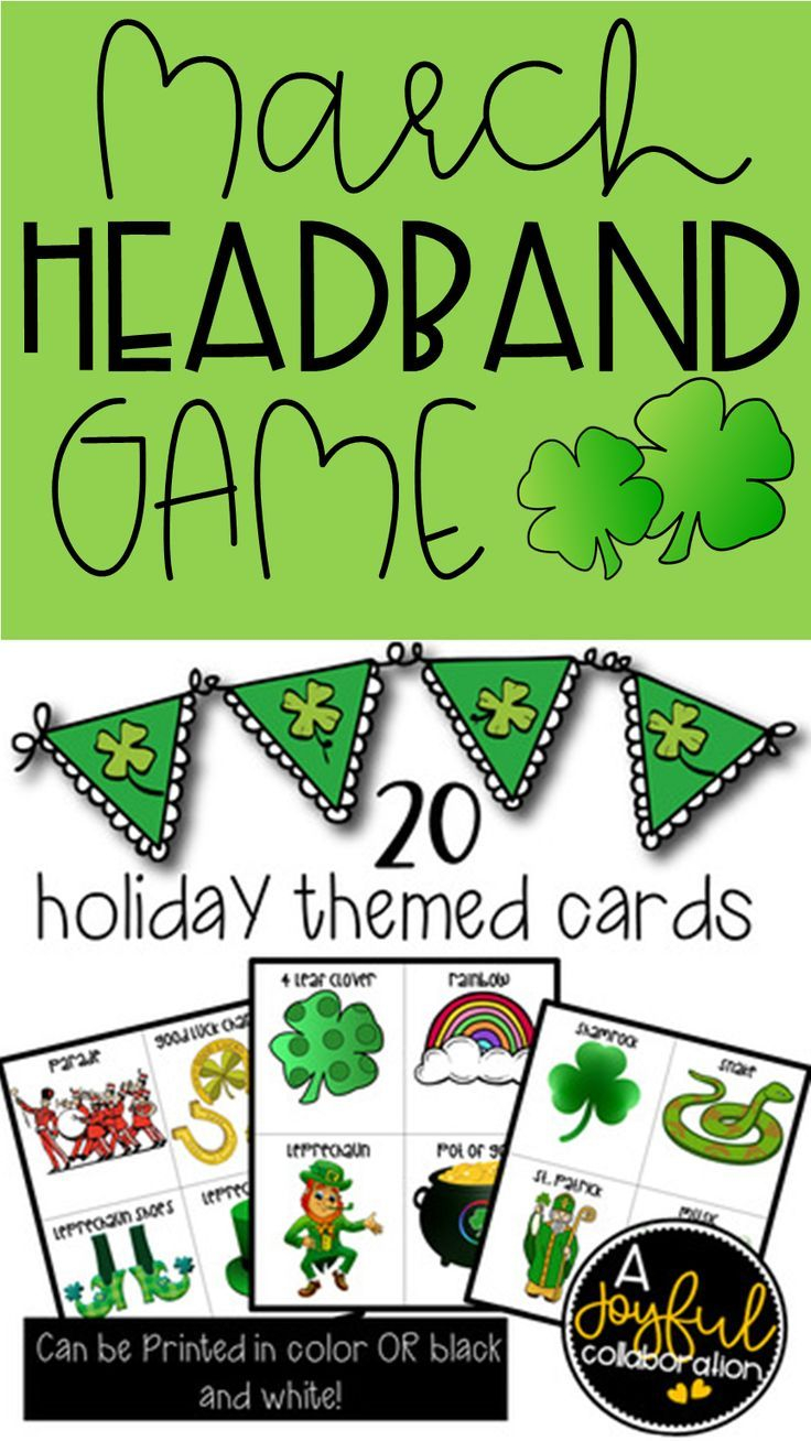 Printable Headbands Game Printable Word Searches