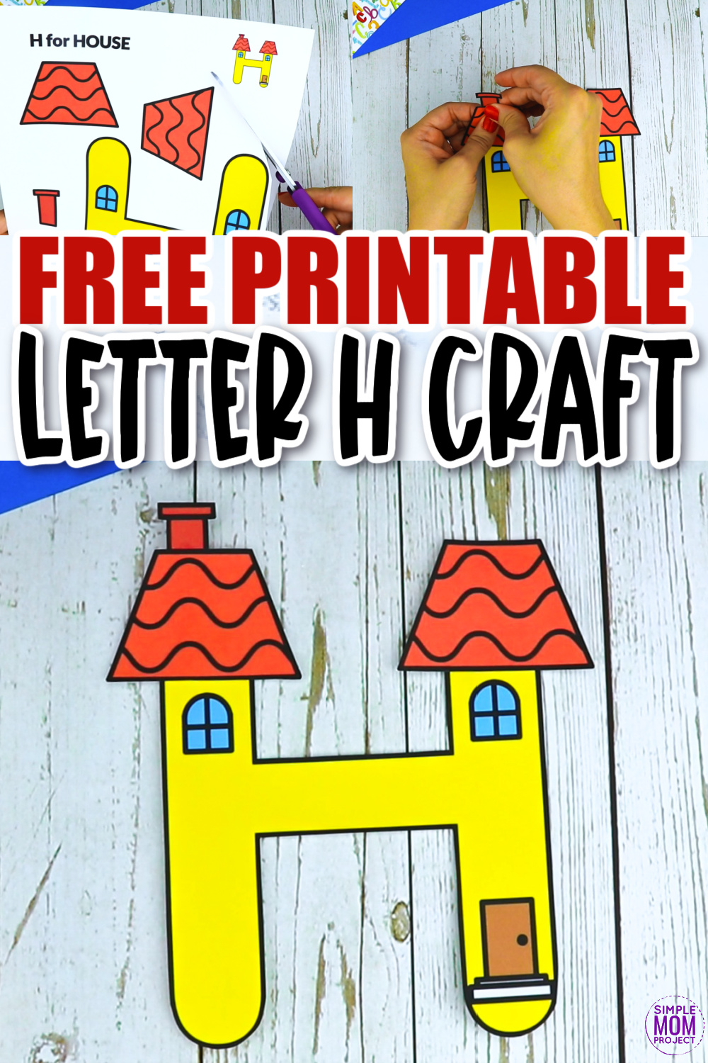 Printable Helicopter Craft Template Simple Mom Project