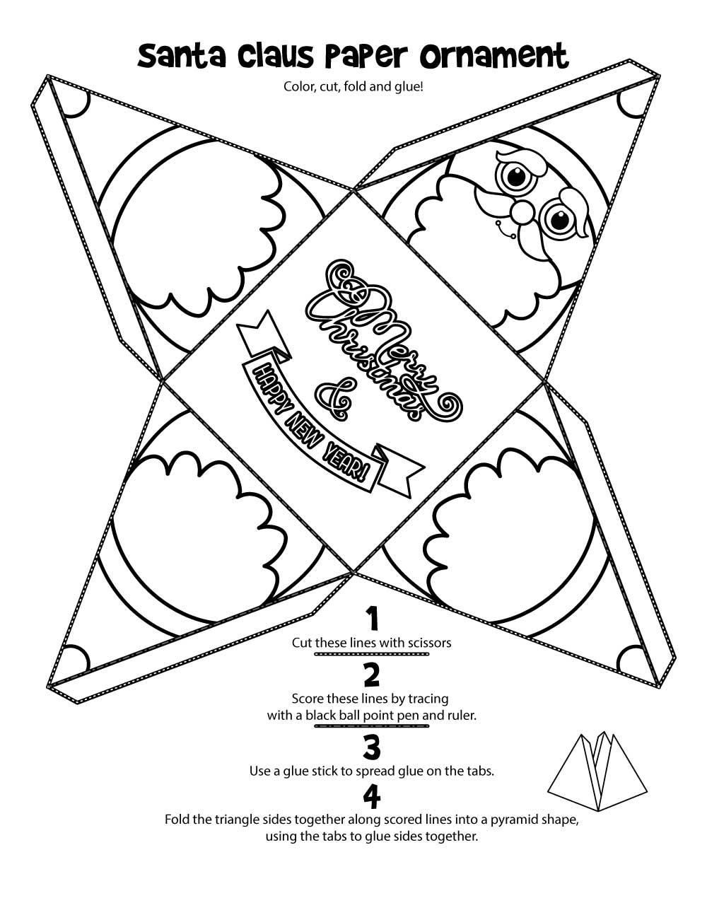 printable christmas craft activities