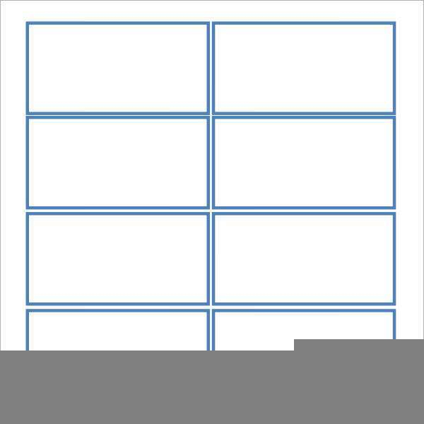Printable Index Card Template