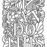 Printable Inspirational Coloring Page Free Printable Coloring Pages