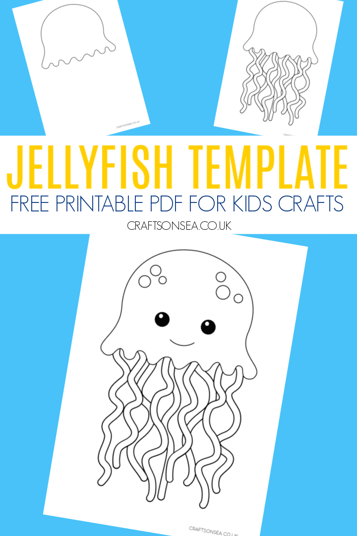 printable jellyfish craft template